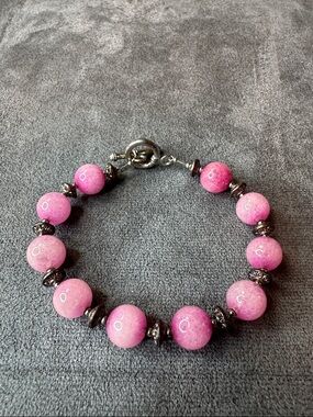 Pink Bead Bracelet - Women Jewelry